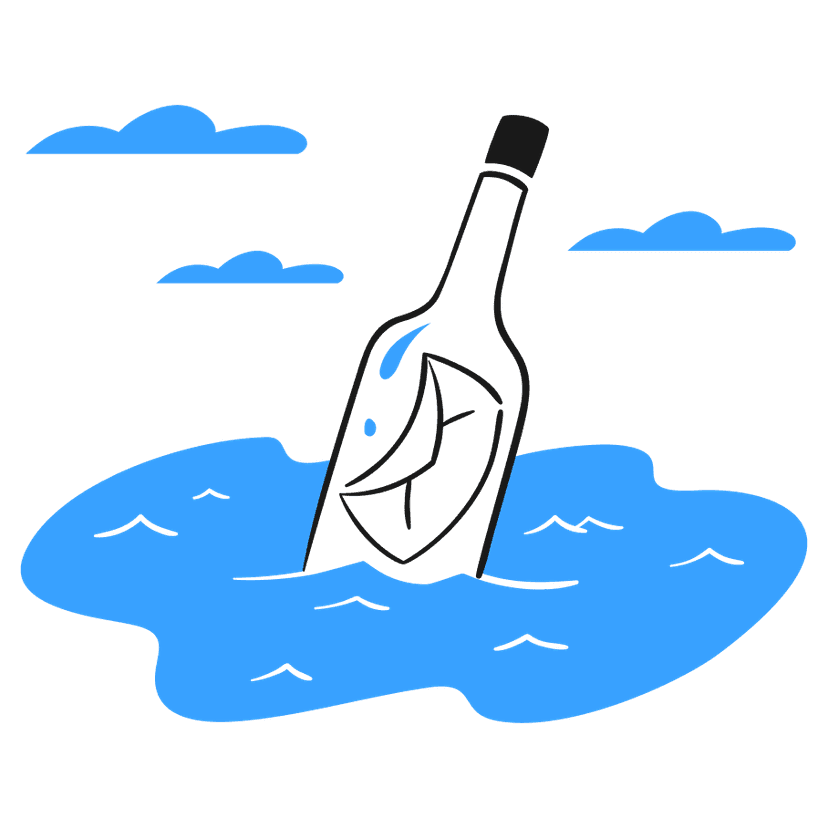 Bottle illustration